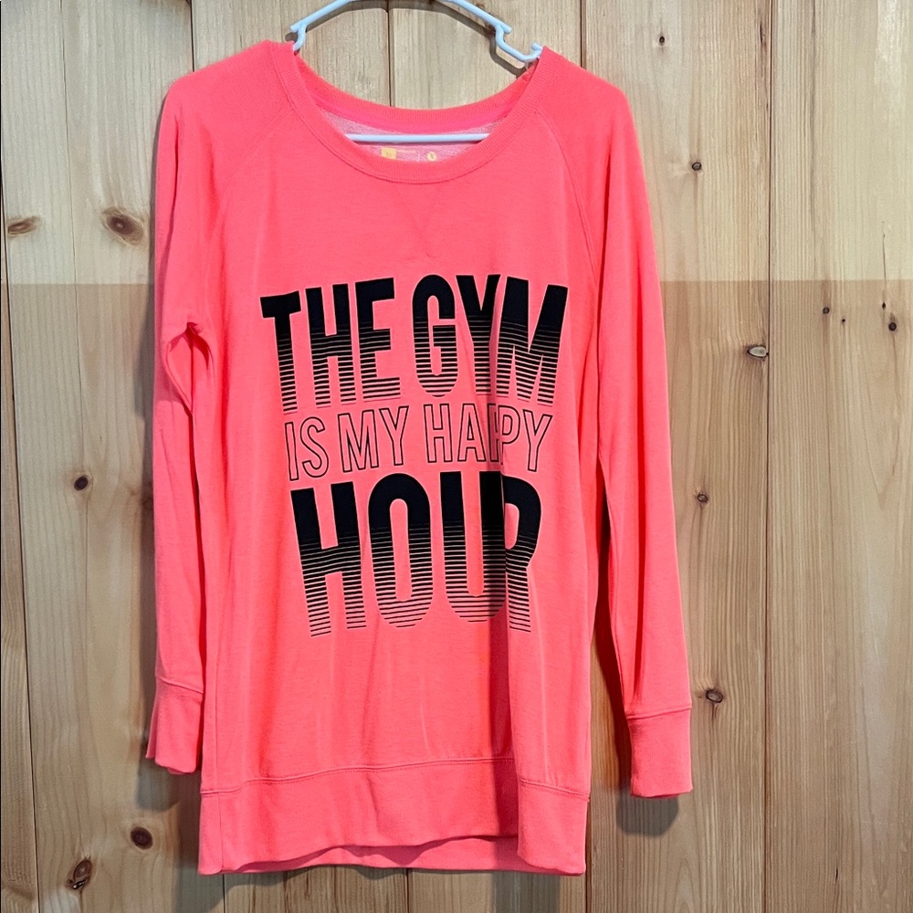 Xersion Coral Long Sleeve Tee